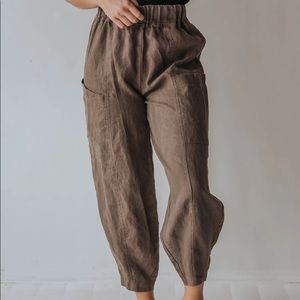 Cedar & Vine handmade linen pants